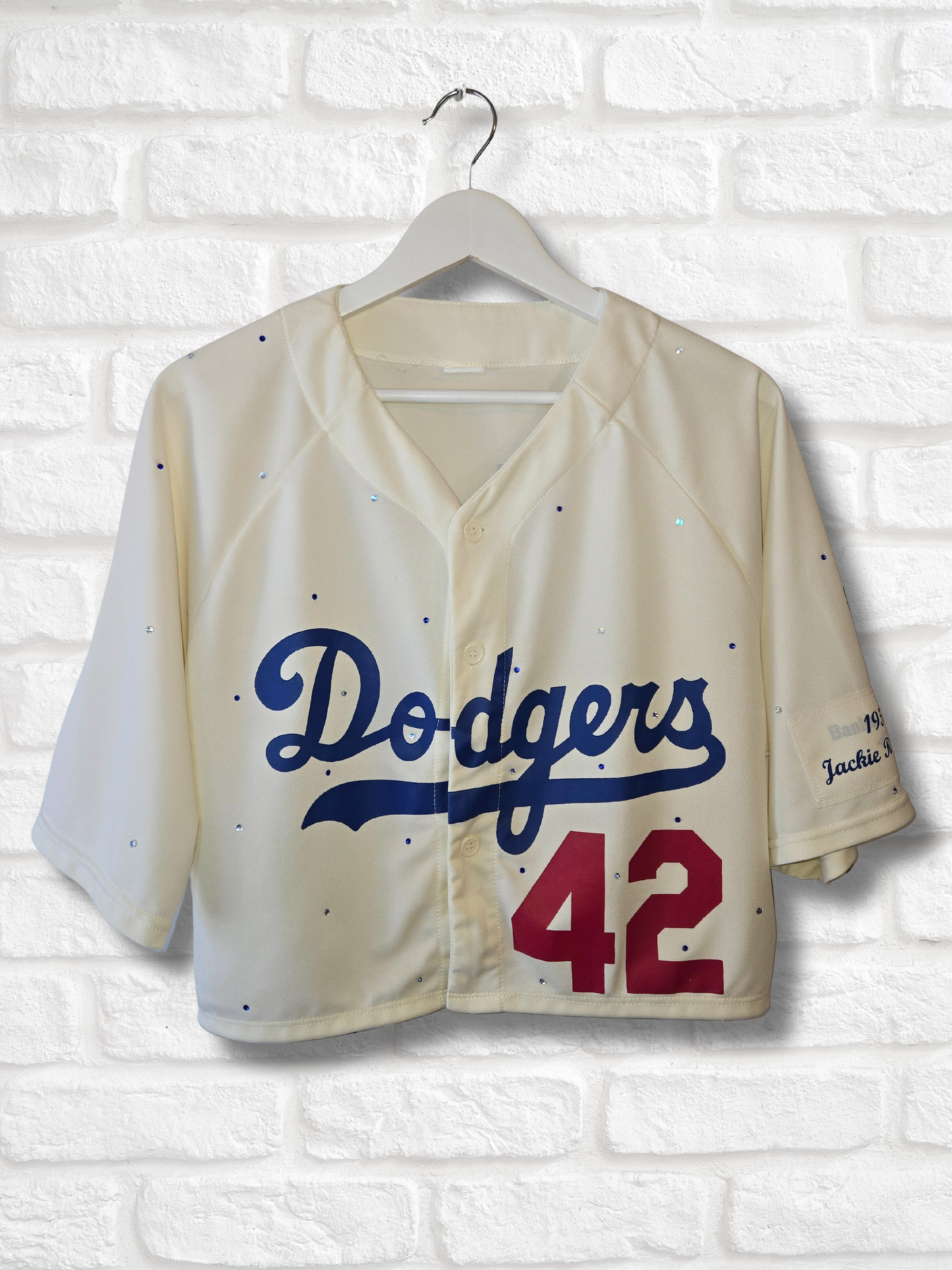 Los Angeles Dodgers Crop Jersey - Large