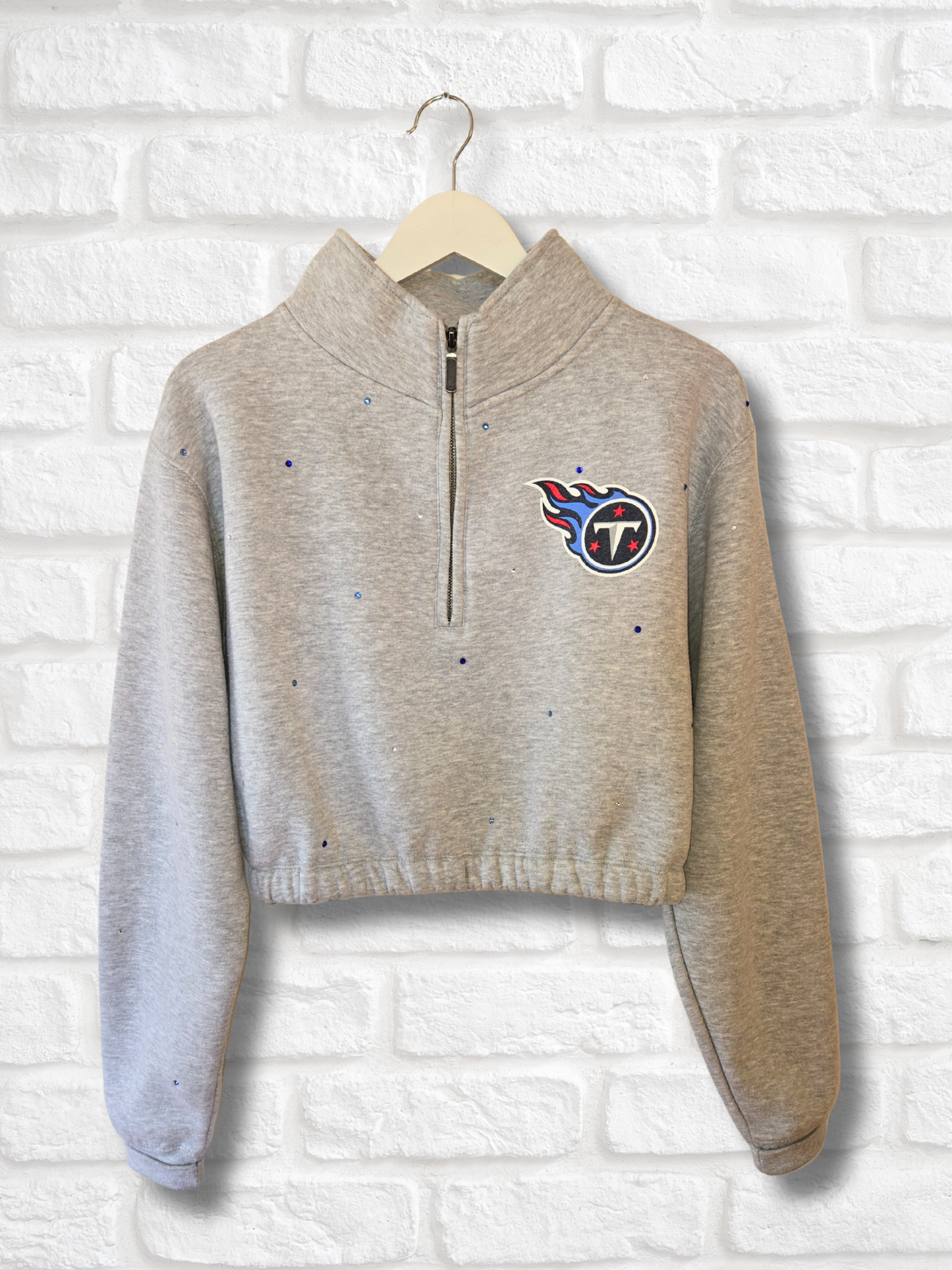 Tennessee Titans Crop Sweatshirt