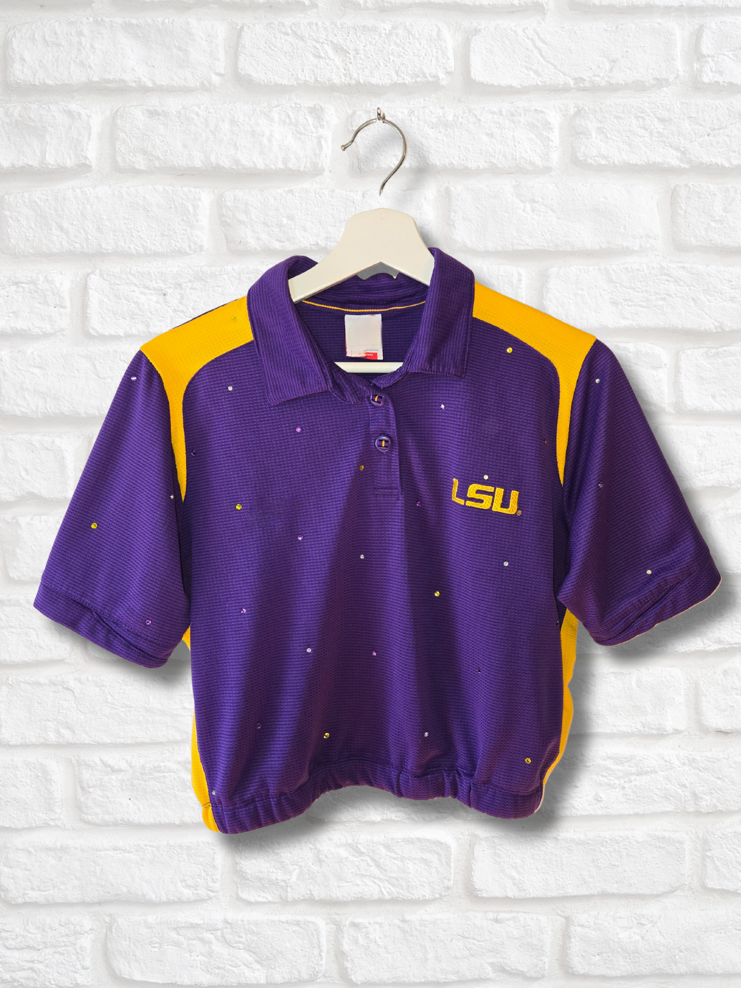 LSU Tigers Crop Polo