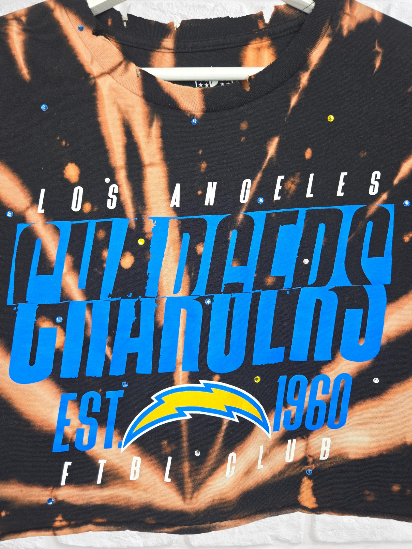 Los Angeles Chargers Crop Top