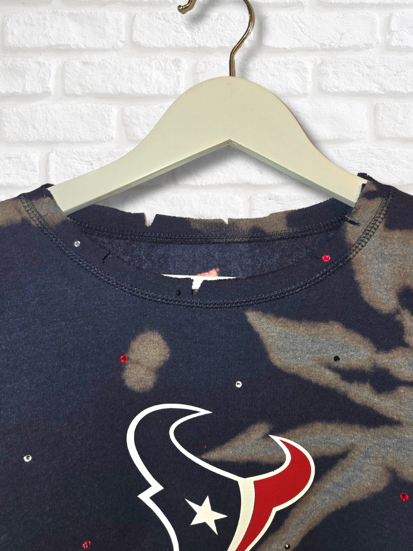 Houston Texans Crop Sweatshirt