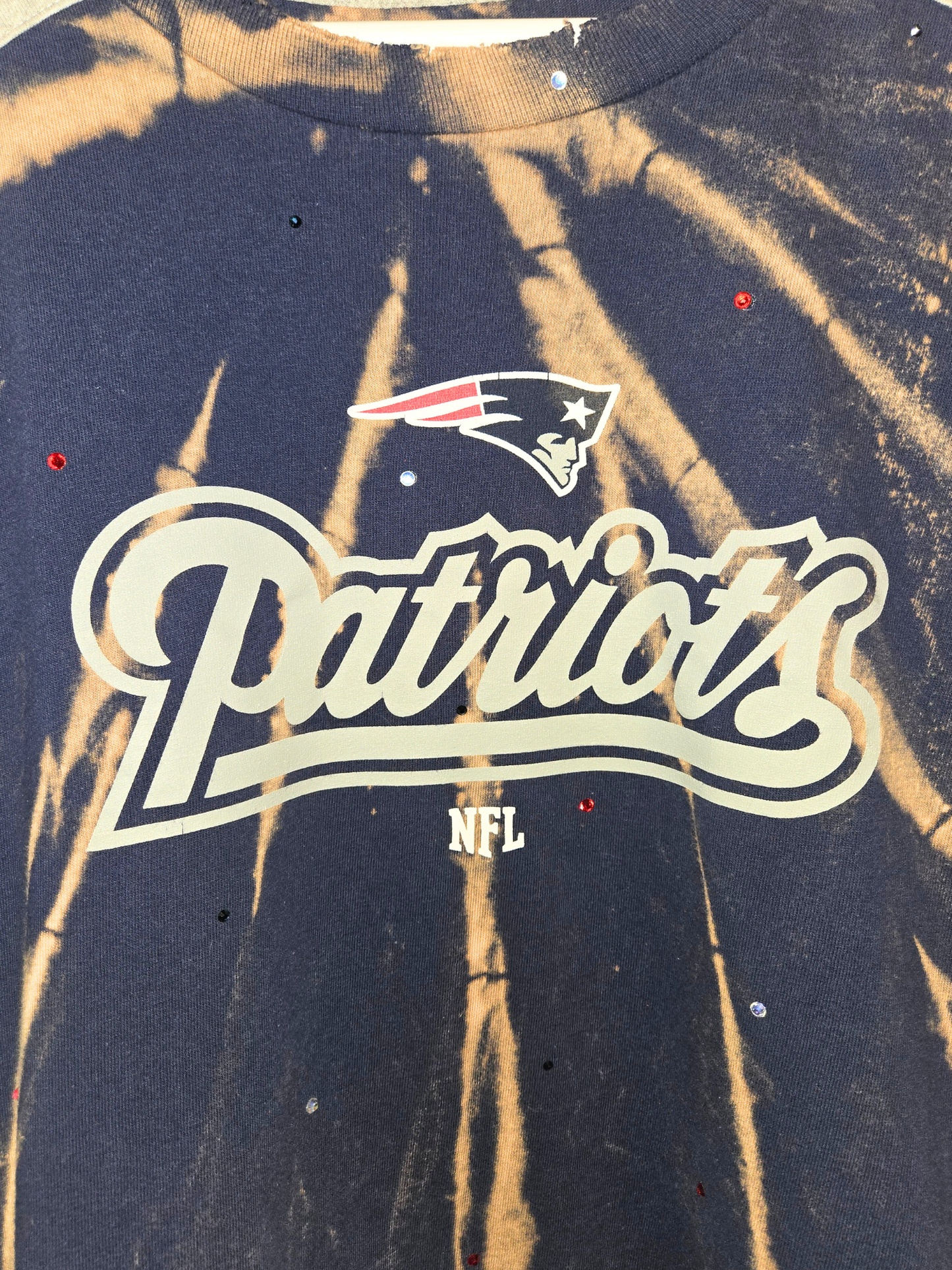 New England Patriots Crop Top