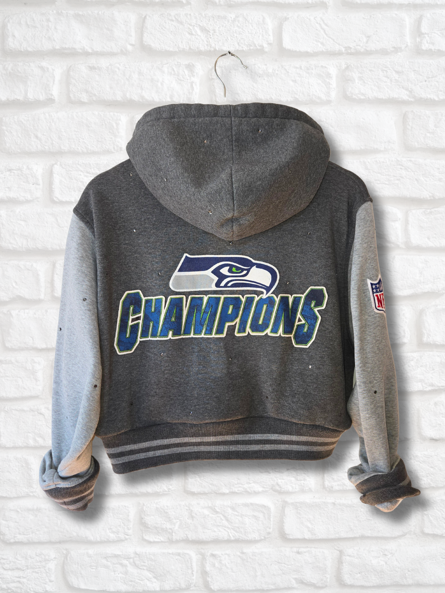 Seattle Seahawks Crop Jacket