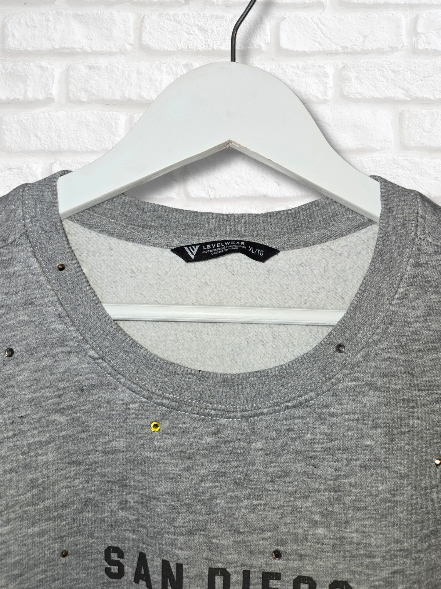 San Diego Padres Crop Sweatshirt - XL