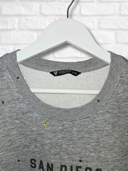 San Diego Padres Crop Sweatshirt - XL