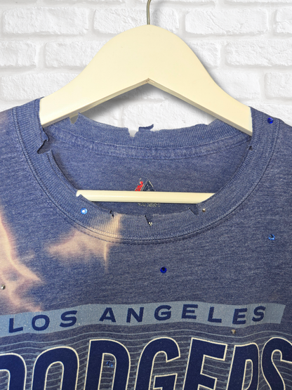 Los Angeles Dodgers Crop Top  - Medium