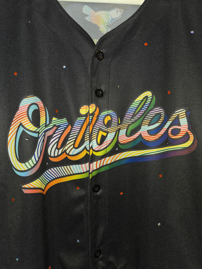 Baltimore Orioles Pride Crop Jersey - XL