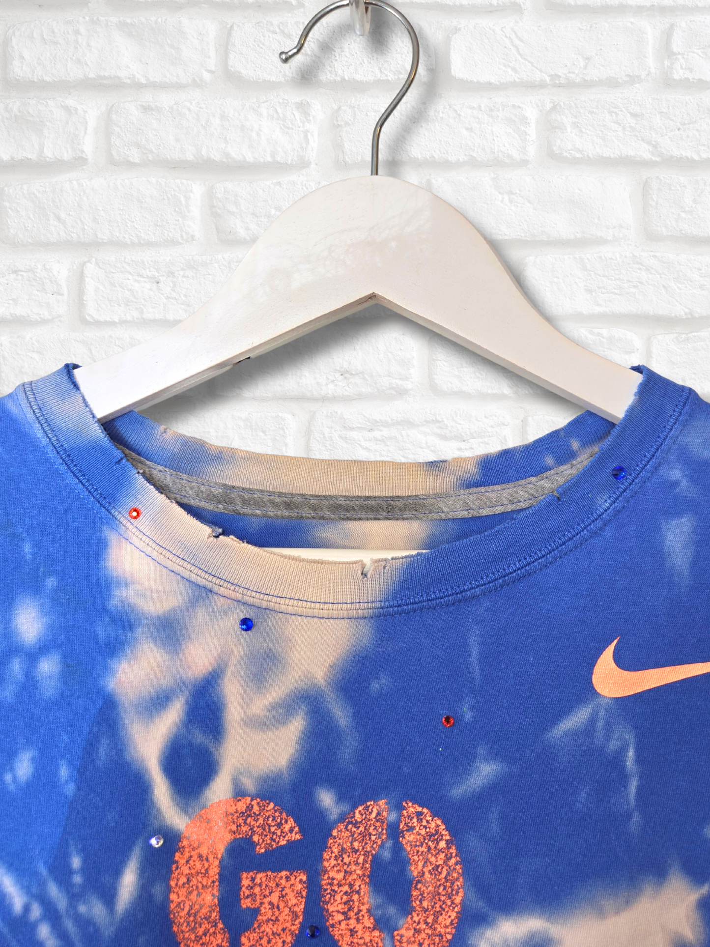 Boise State Broncos Crop Top-Large