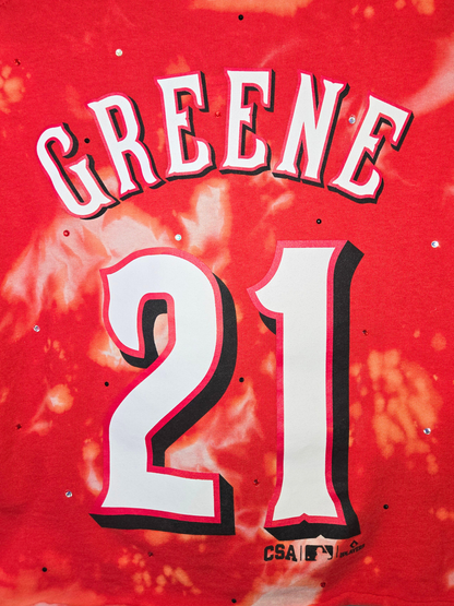 Cincinnati Reds Crop Top- Large