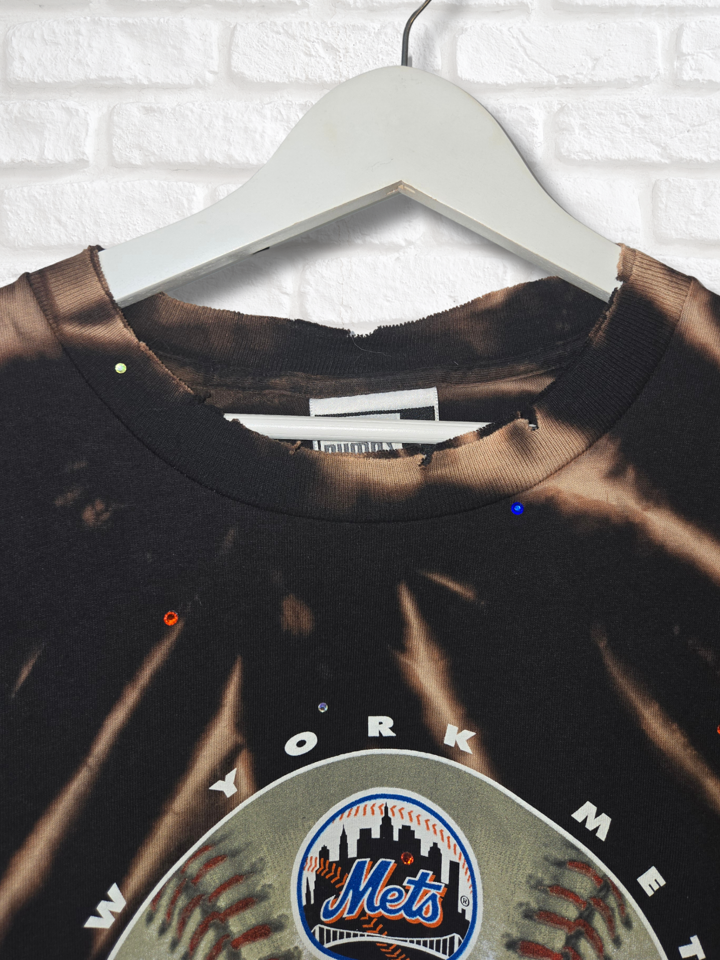 New York Mets Crop Top- Large