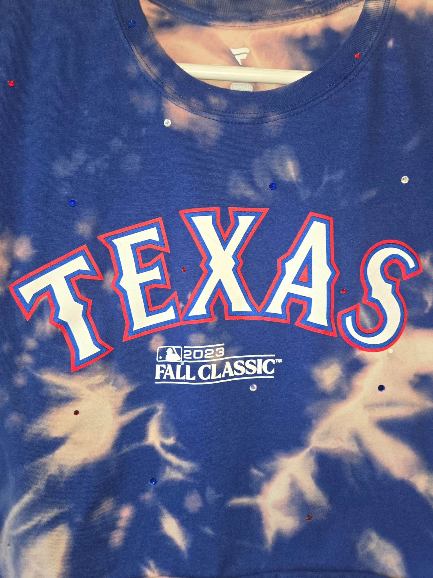 Texas Rangers Crop Top - Small