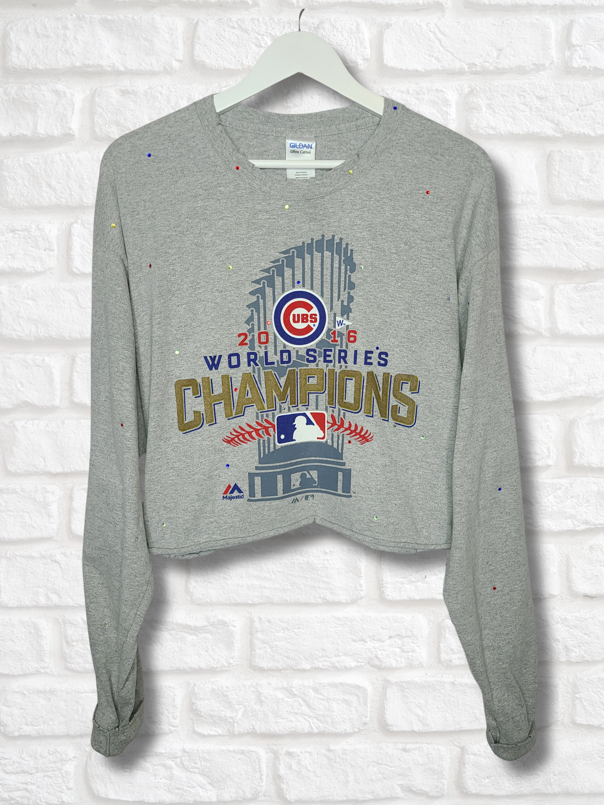 Chicago  Cubs Crop Top- XL