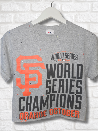 San Francisco Giants Crop Top- Small