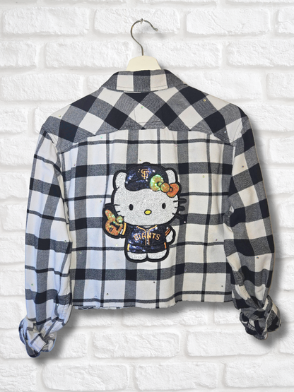 Giants HK Crop Flannel