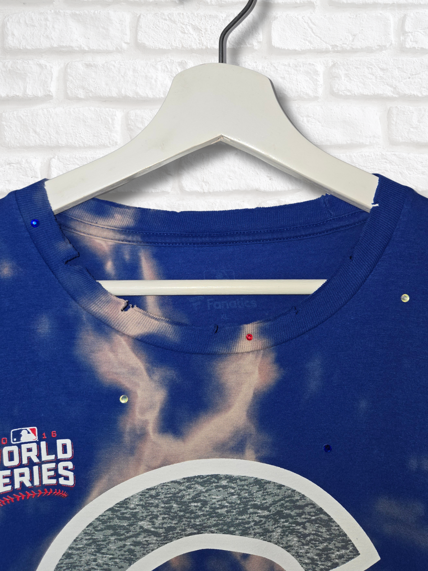 Chicago Cubs Crop Top- Large