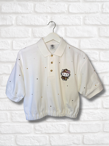 San Diego Padres HK Crop Polo