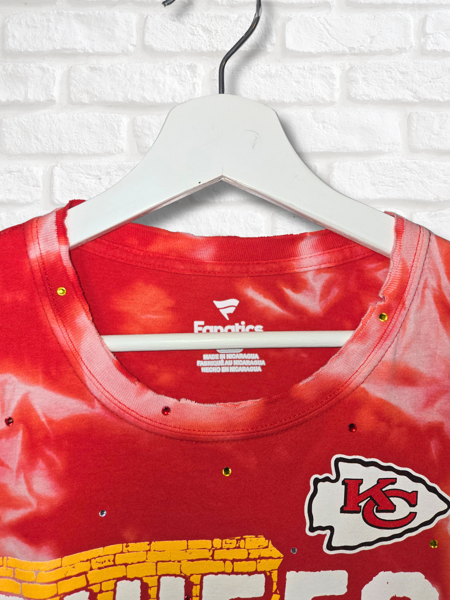 Kansas City Chiefs Crop Top- Medium