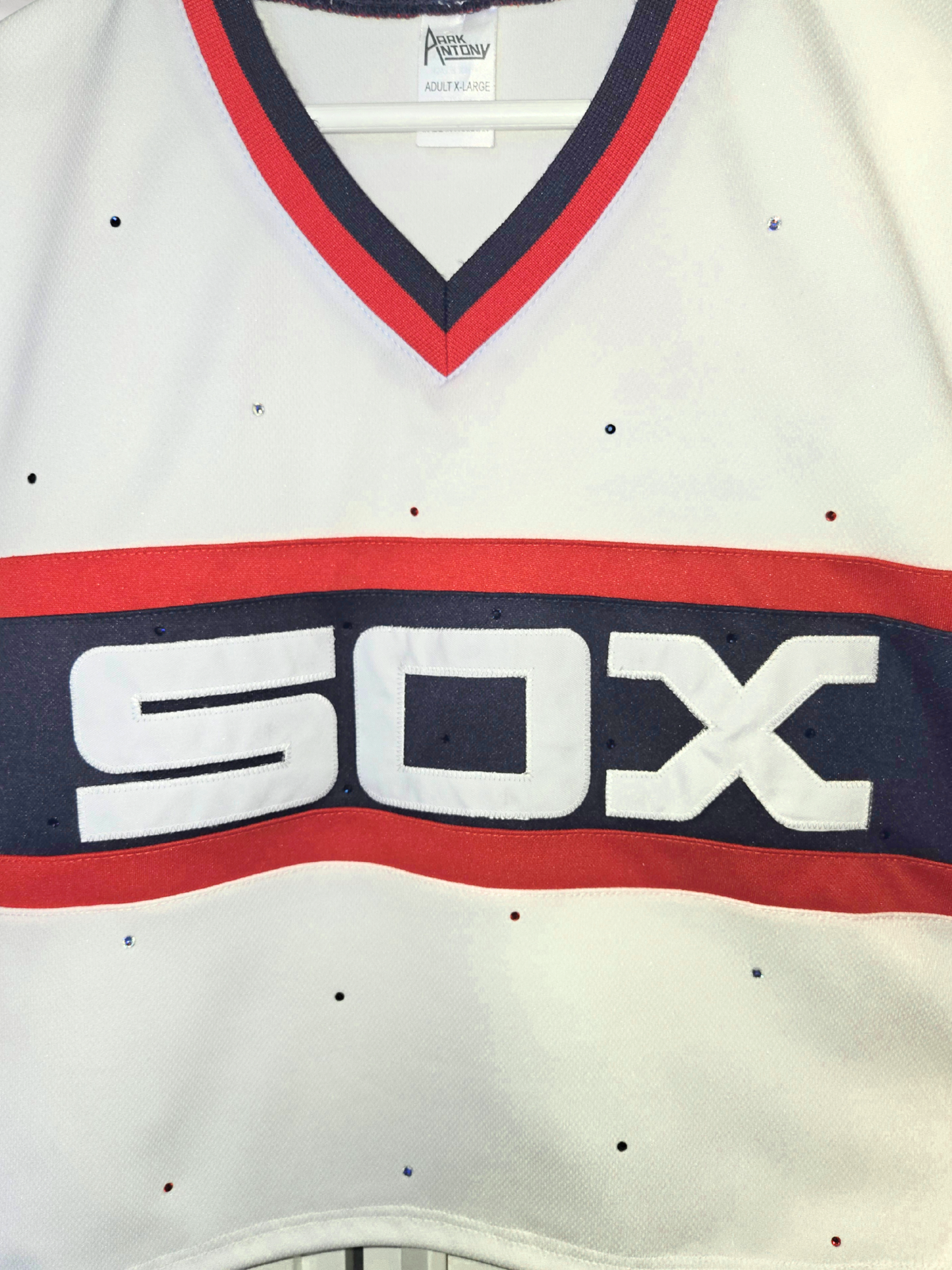 Chicago White Sox Crop Jersey-XL