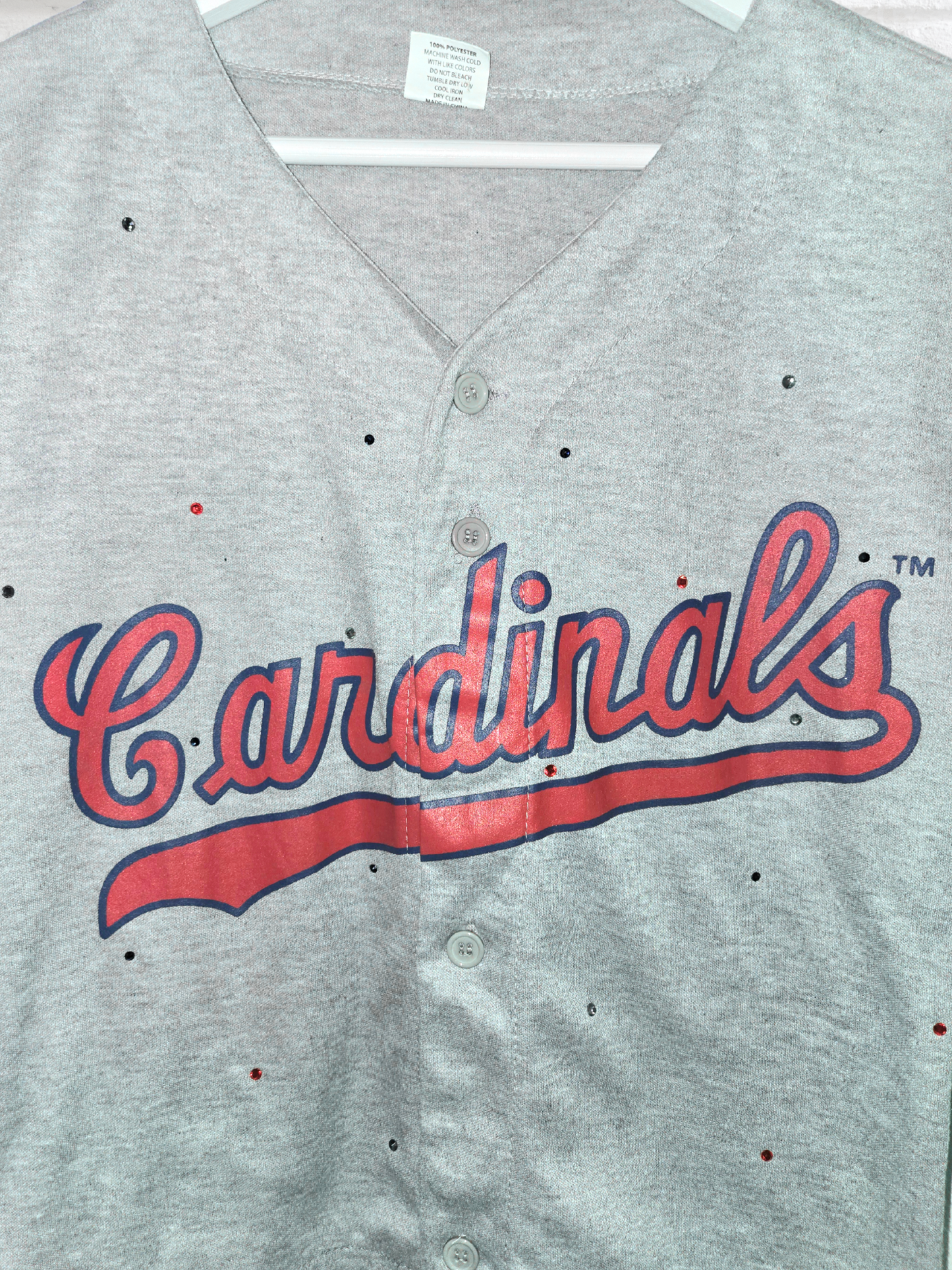 St. Louis Cardinals Crop Jersey- XL