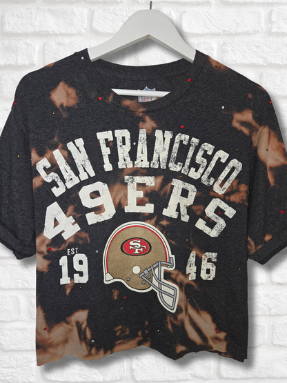 San Francisco 49ers Crop Top- XL
