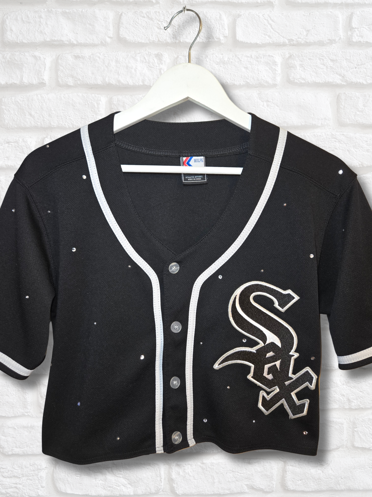 Chicago White Sox Crop Jersey-Small