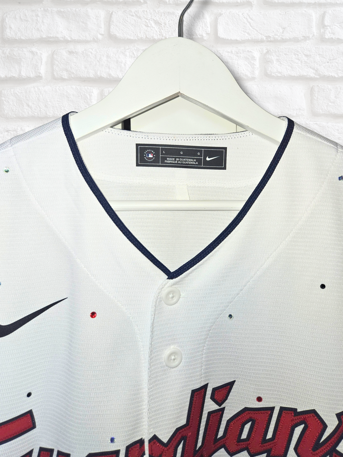 Cleveland Guardians Crop Jersey- Large