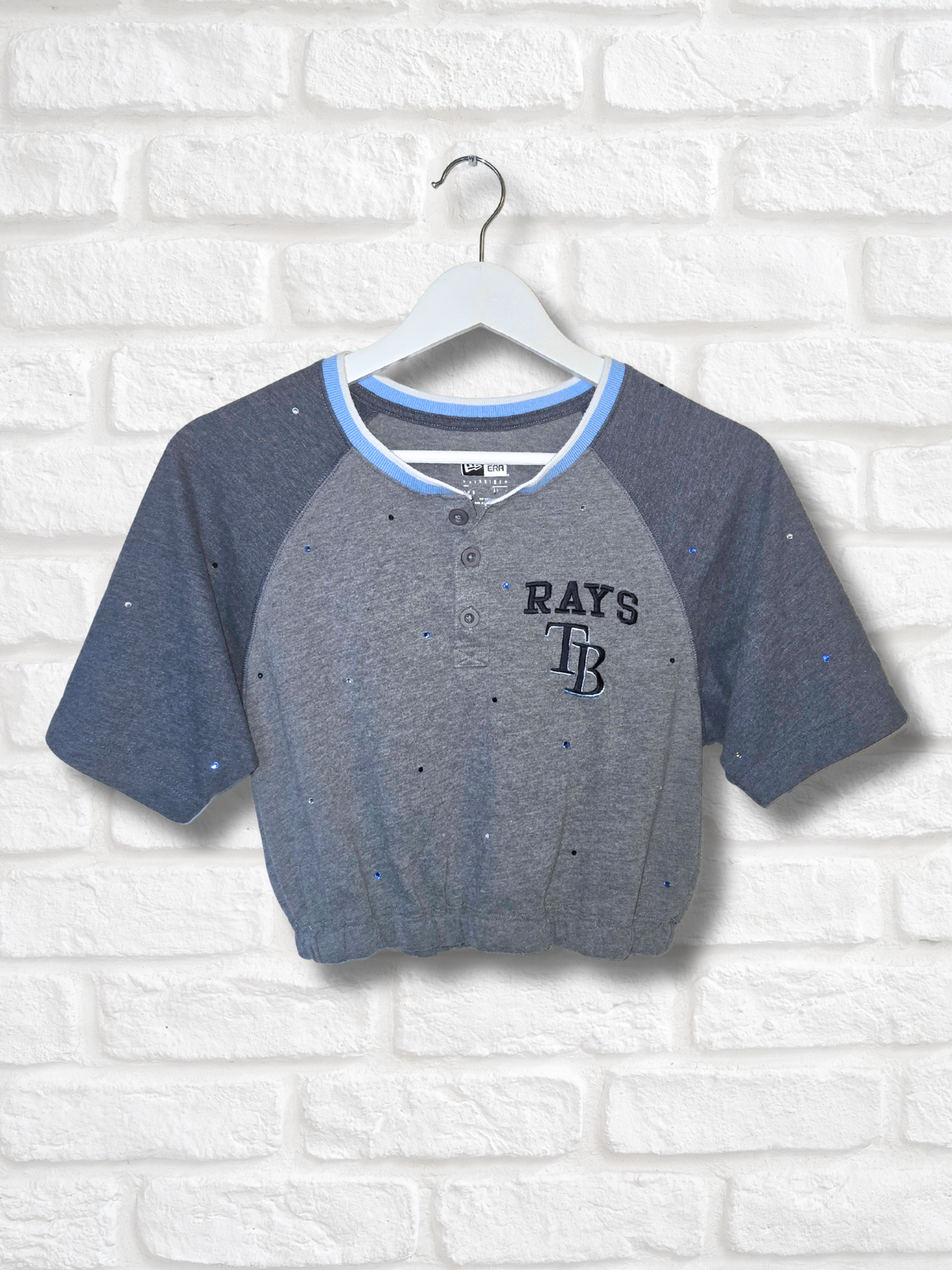 Tampa Bay Rays Crop Top- Small