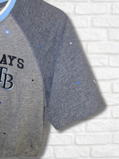 Tampa Bay Rays Crop Top- Small