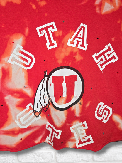 Utah Utes Crop Top- Large