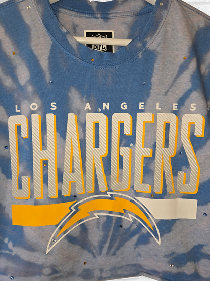 Los Angeles Chargers Crop Top
