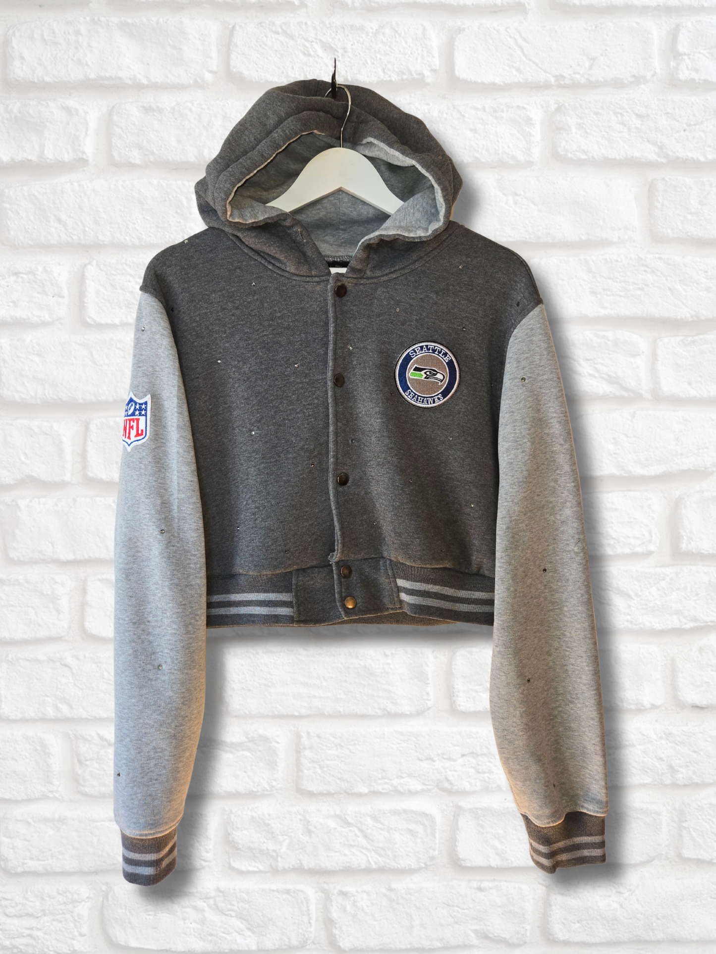 Seattle Seahawks Crop Jacket