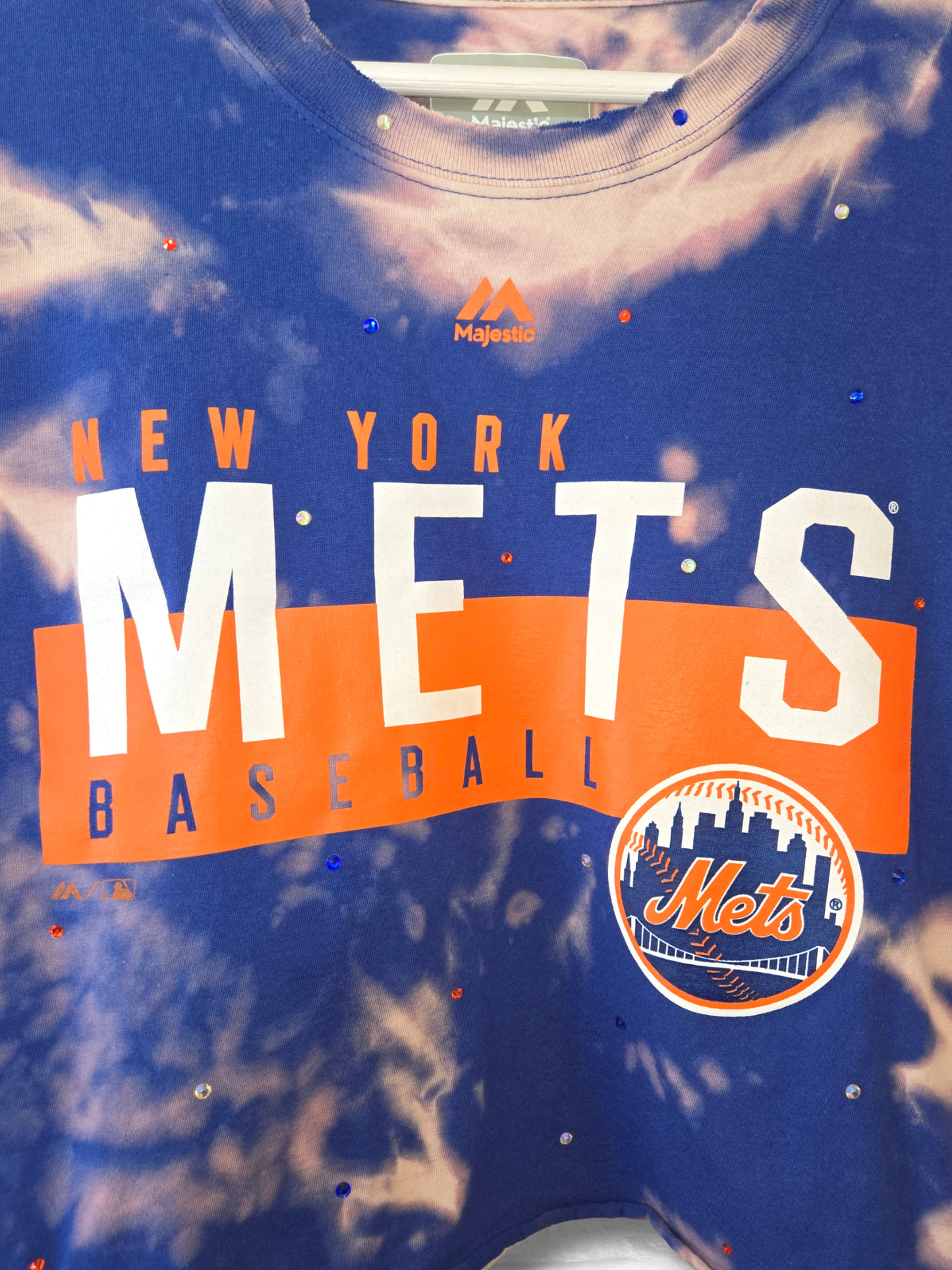 New York Mets Crop Top- Large