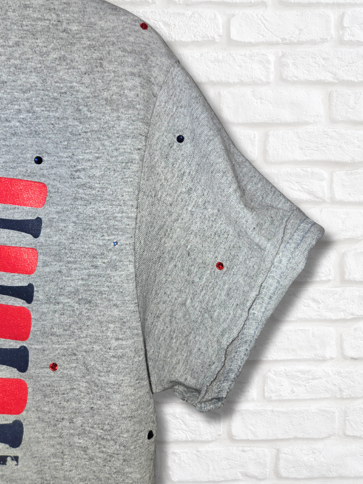 St. Louis Cardinals Stars & Stripes Crop Top- Medium