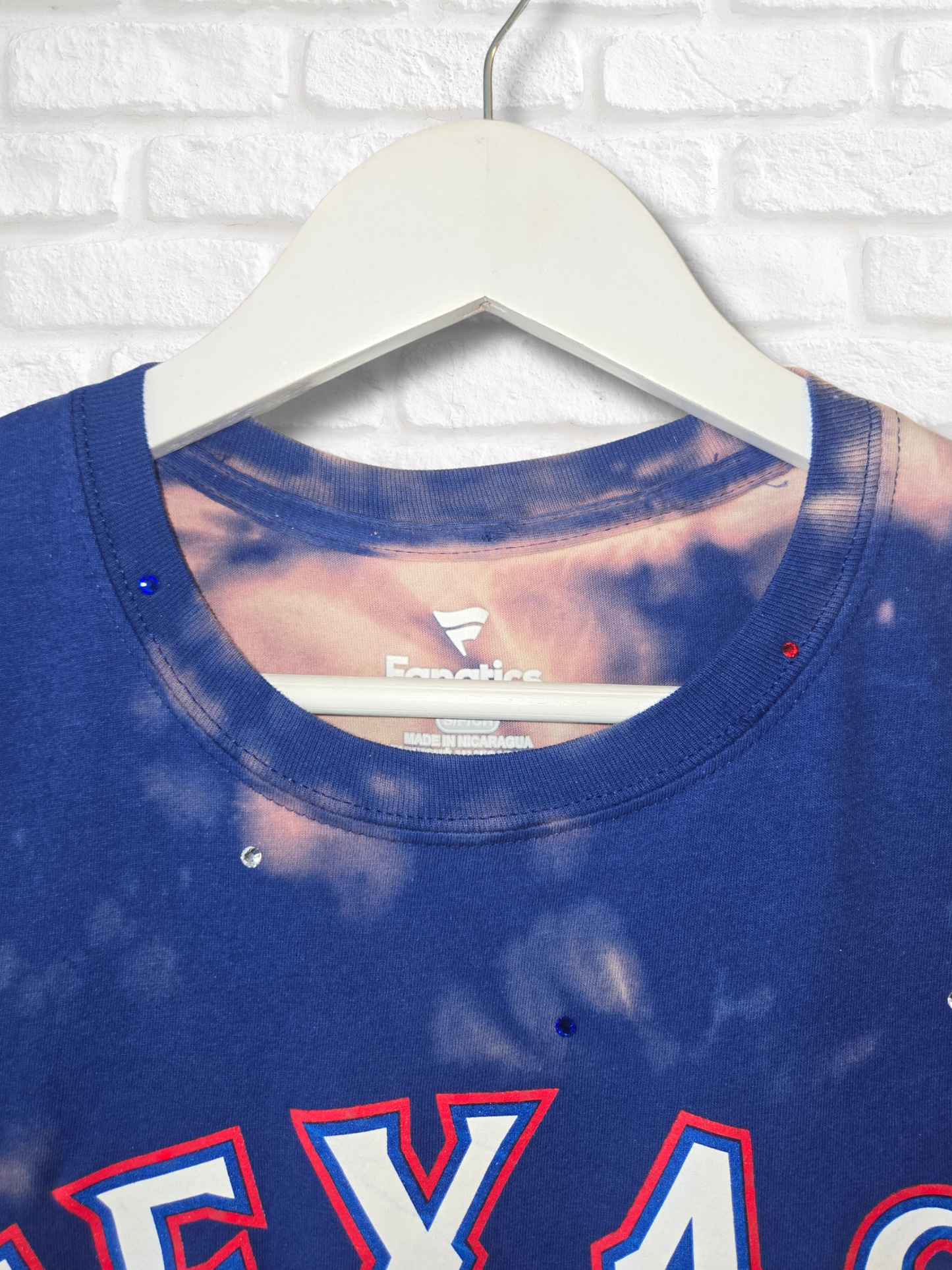 Texas Rangers Crop Top - Small