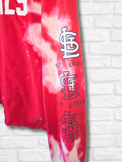 St Louis Cardinals Crop Top- XL