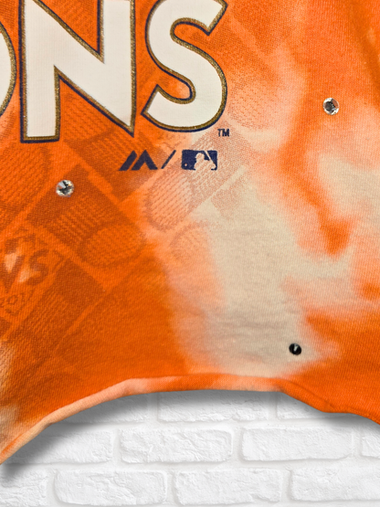 Houston Astros Crop Top- Small