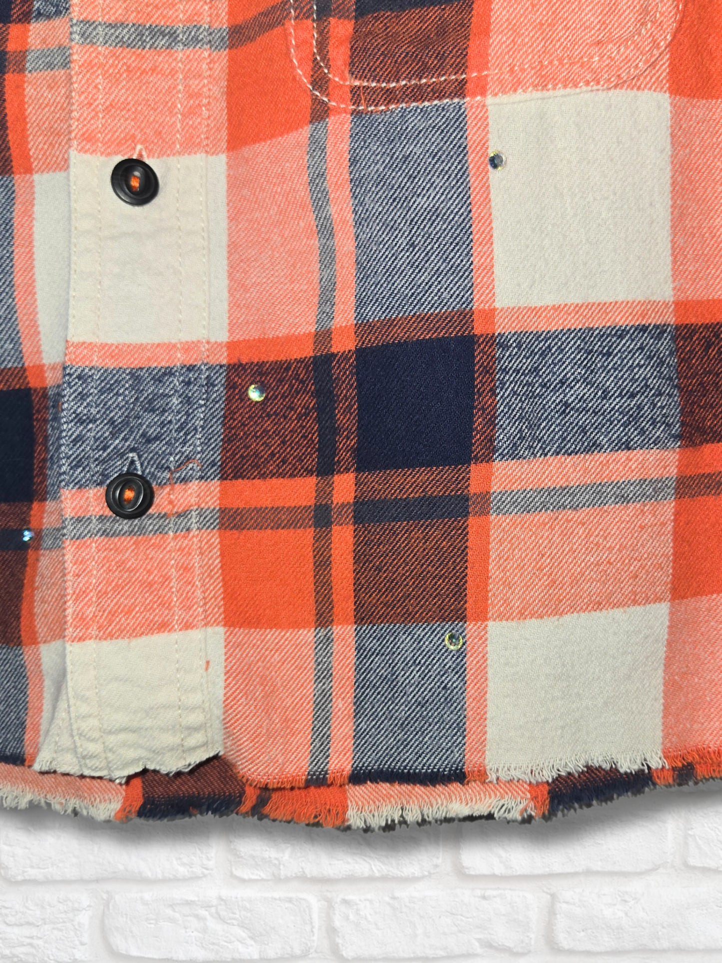 Astros HK Crop Flannel