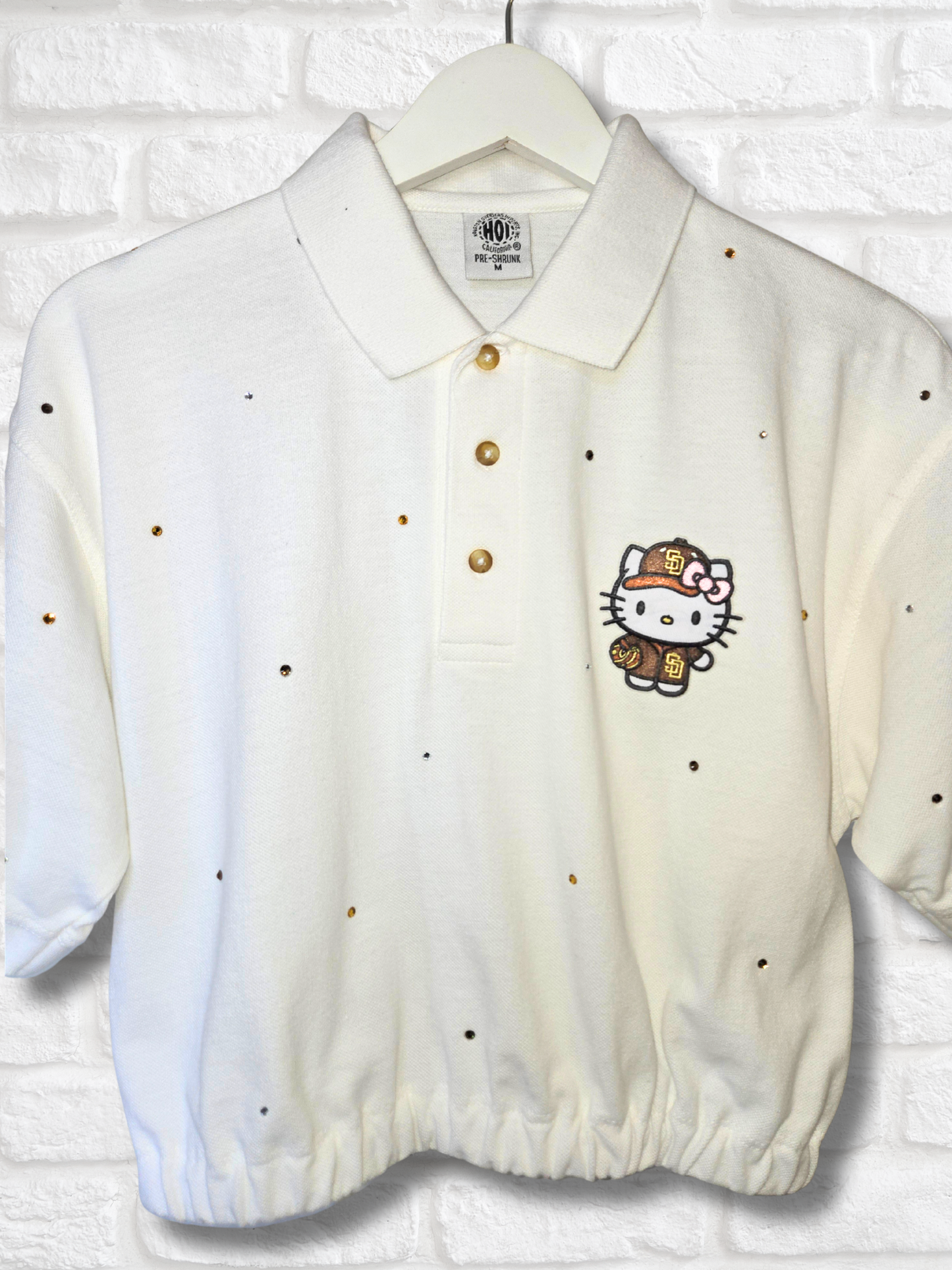 San Diego Padres HK Crop Polo