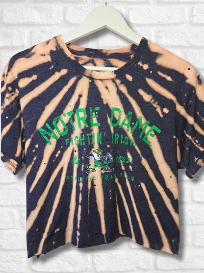 Notre Dame Fighting Irish Crop Top- Large
