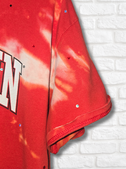 Wisconsin Badgers Crop Top- Large