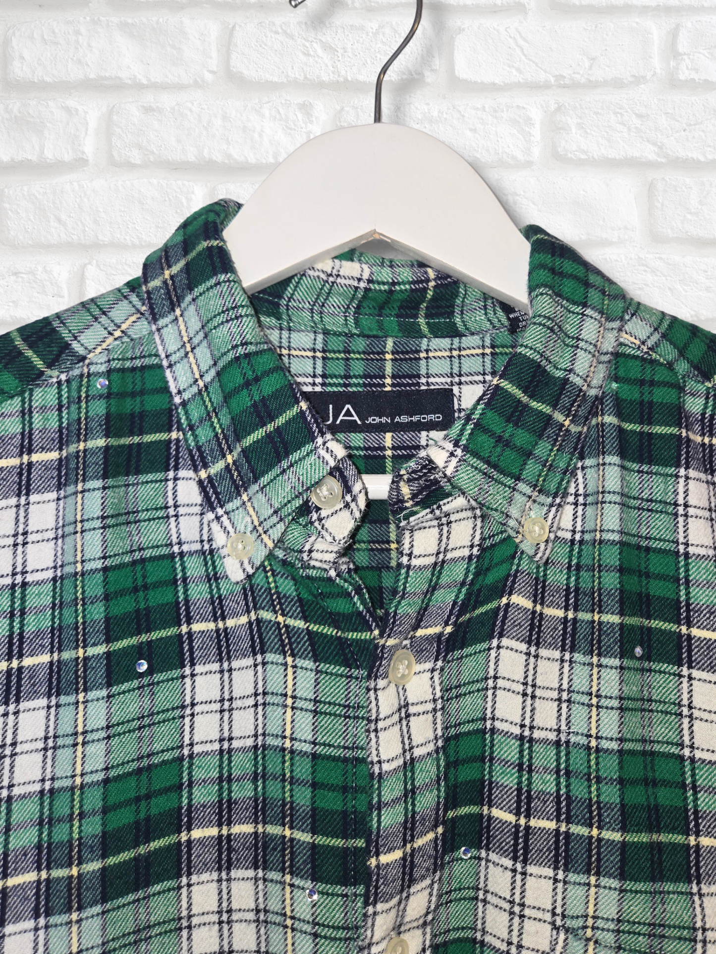 Notre Dame Crop Flannel- Large