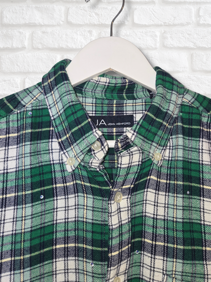Notre Dame Crop Flannel- Large