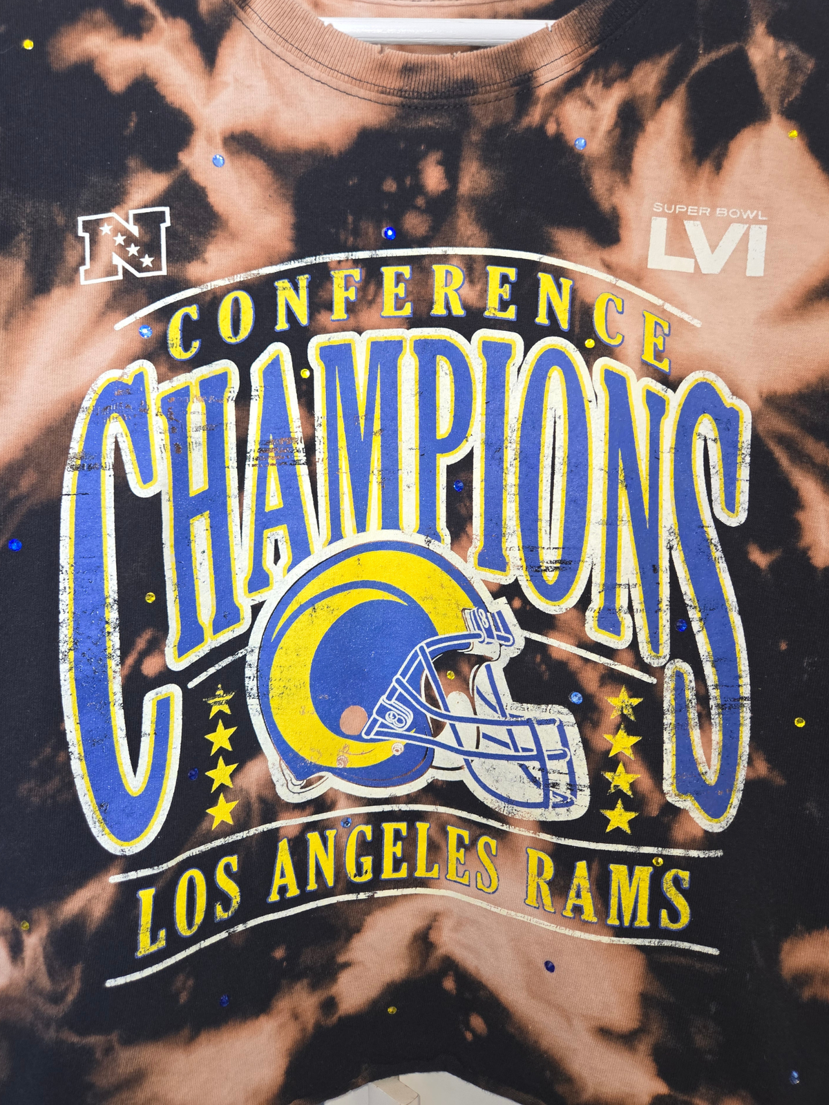 Los Angeles Rams Crop Top- XL