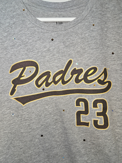 San Diego Padres Crop Top- Small