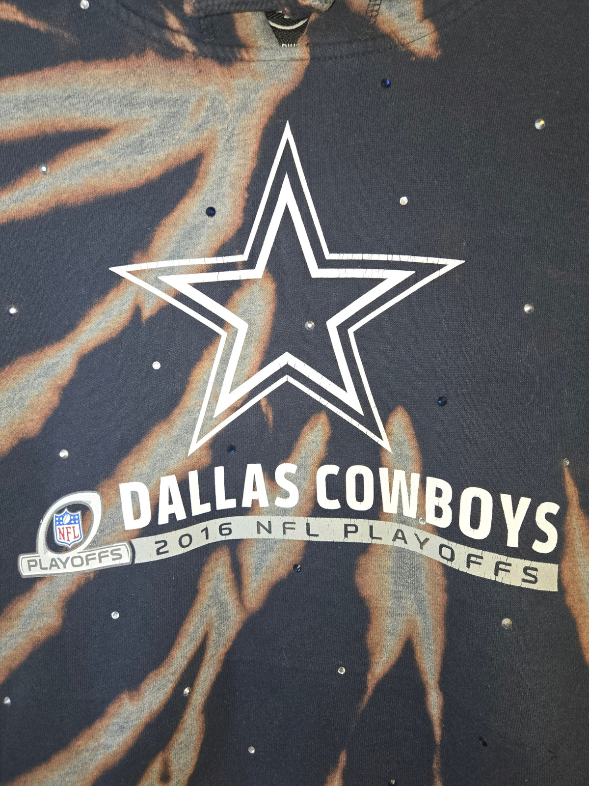 Dallas Cowboys Crop Sweatshirt- Medium
