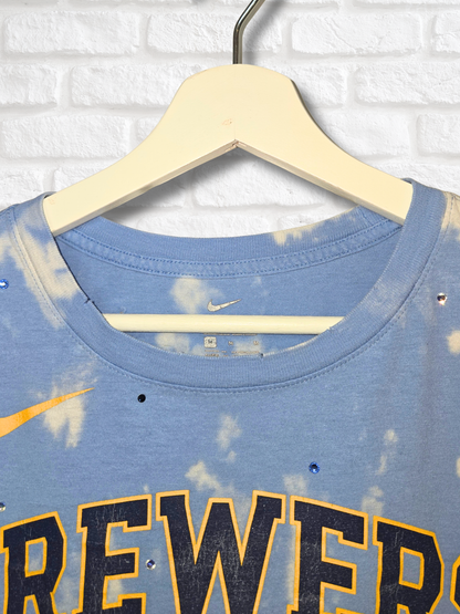 Milwaukee Brewers Crop Top- Medium