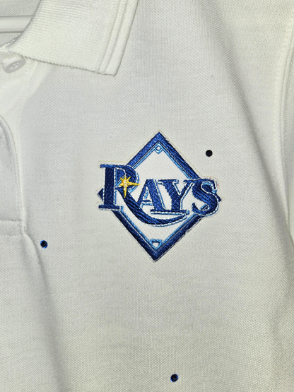 Tampa Bay Rays Crop Polo- Medium