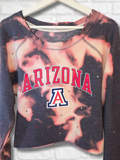 Arizona Wildcats Crop Sweatshirt