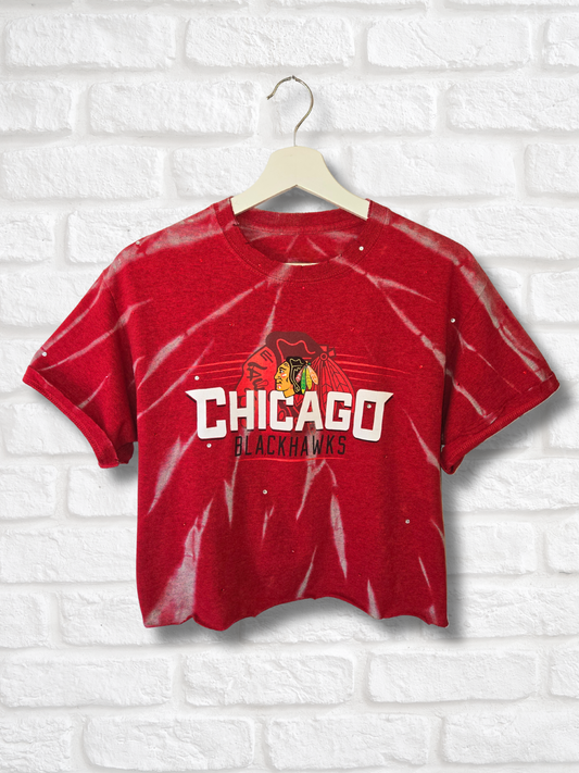 Chicago Blackhawks Crop Top