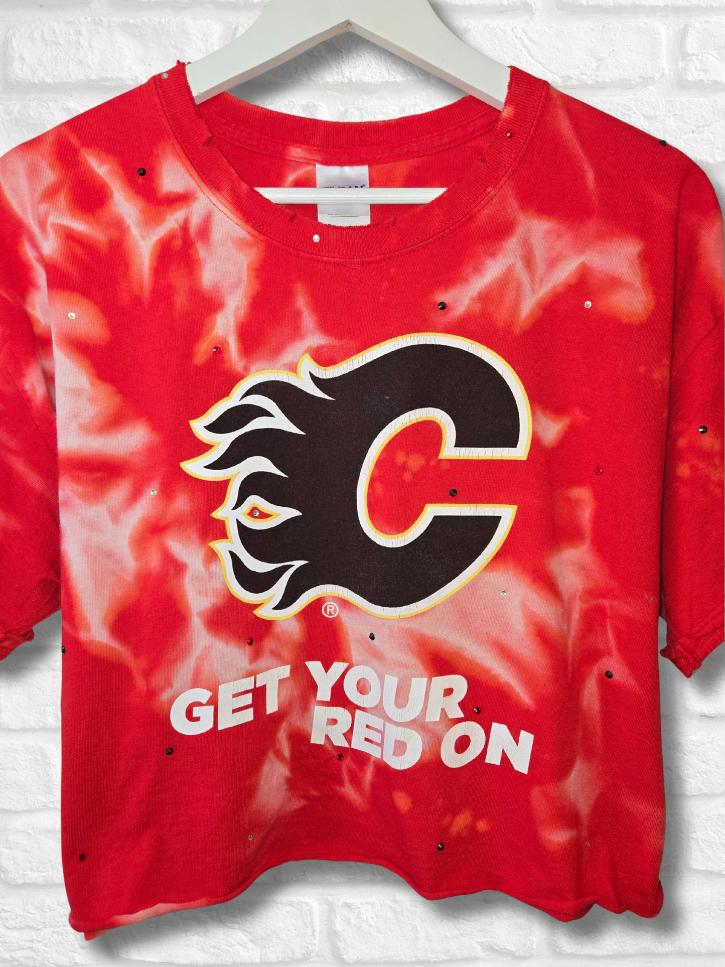 Calgary Flames Crop Top